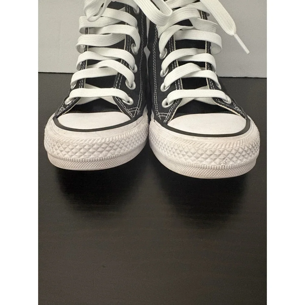 Converse High Top Sneakers Chuck Taylor All Star Size 3M/5W Black Canvas Unisex